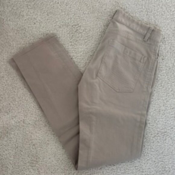 Theory Pants Womens Size 28 Khaki Twill Jeans Pants - Picture 12 of 13
